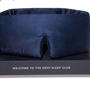 Drowsy Silk Sleep Mask - Midnight Blue